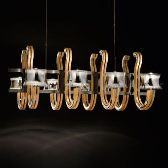 Arte Veneziana / Pendants & Suspension Lights / Orchestra New Classic LCC-GLF-201-LC130
