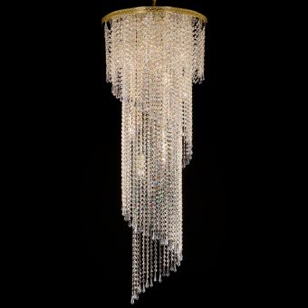 Preciosa / Luxury Ladder Chandelier for Stairwell and Staircase / CB 1216