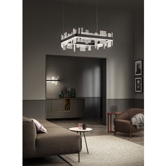Masiero / Pendants & Suspension Lights / Ribbon Square Suspension