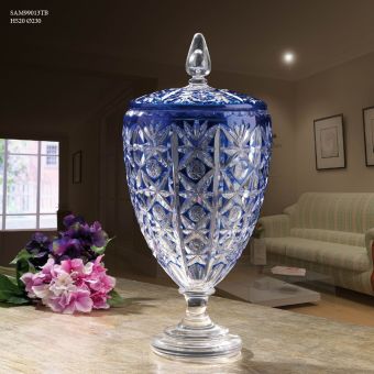 Italian Luxury Lighting / Vases / Crystal 52 cm SAM99013TB