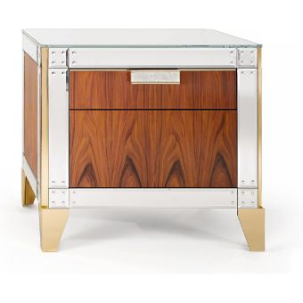 Arte Veneziana / Nightstands & Bedside Tables / Scrooge Art Déco FNS-GLF-205-F160