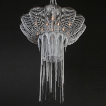 Willowlamp / Chandelier / Flower of Life Ø500 Suspendet