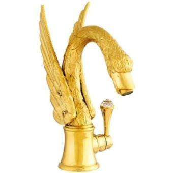 Bronces Mestre / Waschtisch-Armaturen / Progressiver Waschtisch-Einhandmischer mit Swarovski-Kristall 039243.A00.00