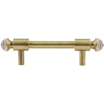 Bronces Mestre / Furniture Handles / Clasica with Swarovski crystal 96mm between centers 0T5000.S96.30