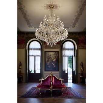 Italian Luxury Lighting / Chandeliers / Maria Theresa 60 Lights 1025 060