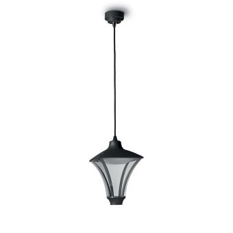 Moretti Luce / Außen-Pendelleuchten / Aluminium Modern LED / Splendor Soffitto 176 29W