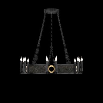 Fine Art Handcrafted Lighting / Kronleuchter / Mirage 35,75" W Rund