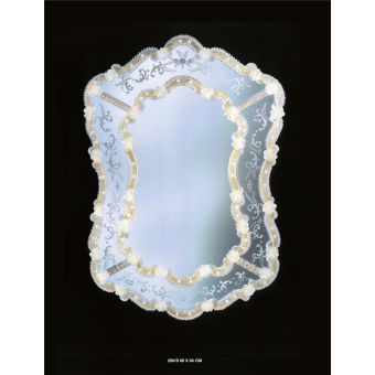 Italian Luxury Lighting / Wall Mirrors / Elegant Venetian Glass Murano Glass 200S