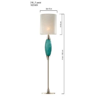 Il Paralume Marina / Stehlampen / 2188/FL/VE