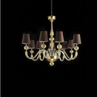 Glass & Glass Murano / Kronleuchter / Contemporary Venetian chandeliers CVC25040