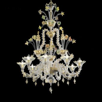 Glass & Glass Murano / Kronleuchter / Traditional Venetian chandeliers TVC2771
