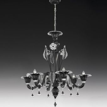 Glass & Glass Murano / Kronleuchter / Traditional Venetian chandeliers TVC28010