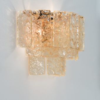 Patrizia Volpato / Wandleuchten / Glace Handcrafted Murano Glass 24 Karat Gold PV-4117-APP
