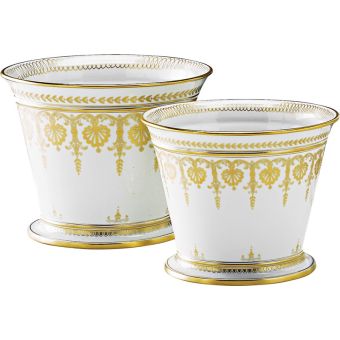 Le Porcellane / Blumenkästen & Blumentöpfe / Cachepot Fascia Impero 4155, 4154