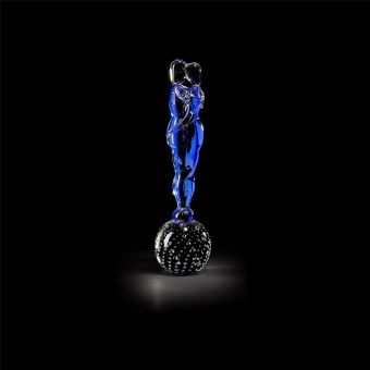 Italian Luxury Lighting / Figurative Sculptures / Two Lovers in Murano Glass 4669 1 COL