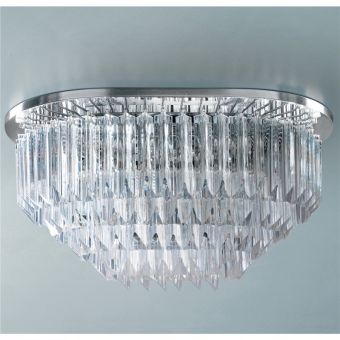 Patrizia Volpato / Chandeliers / Cristalli Murano Glass 24 Karat Gold PV-5032-PL-1