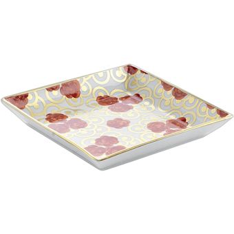 Le Porcellane / Teller & Schüsseln Geschirr / Tray Rose Rosse 5475