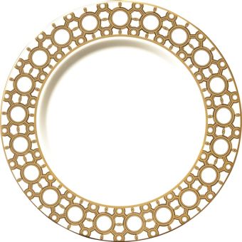 Le Porcellane / Teller & Schüsseln Geschirr / Dessert Plate Palazzo Vecchio 5904