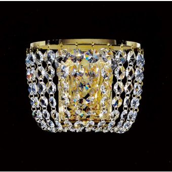 Italian Luxury Lighting / Ceiling Lights / Empire Gold 2 Lights 6686 002WL