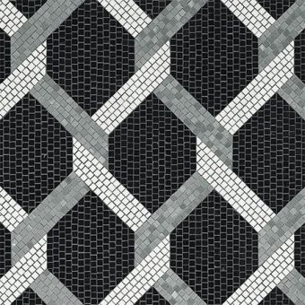 Bisazza / Marmosaico - Decorations / Arianna Black SW10311