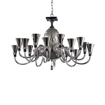 Euroluce Lampadari / Chandeliers / Audrey L8+8 Fumè