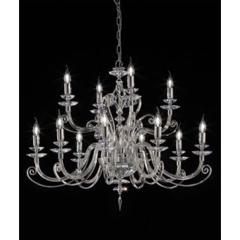 Euroluce Lampadari / Chandeliers / Alicante Clear L8+4