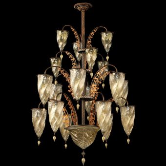 Archeo Venice Design / Kronleuchter / Fountain F2/19 Gold