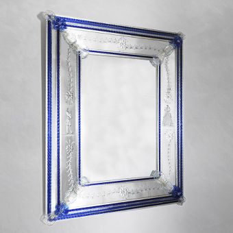 Glass & Glass Murano / Murano Wandspiegel/ ART. MIR 190