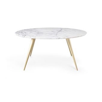 DOM Edizioni / Esstisch / Atlas Elliptical Top Lacquered