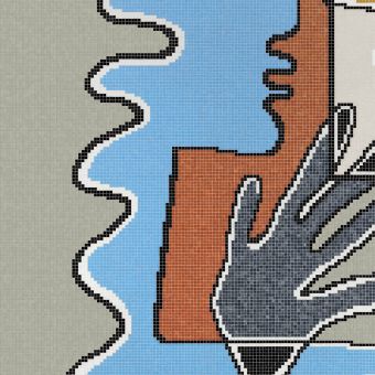 Bisazza / Mosaico - Decorations / Calliope Diptyque 06002171VL