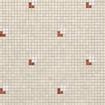 Bisazza / Marmosaico - Decorations / Borgospesso Crema