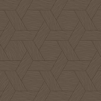 Bisazza / Wood - Decorations / Cannage Marron Glacé