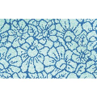 Bisazza / Mosaico - Decorations / Graphic Flowers Blue (Flora)