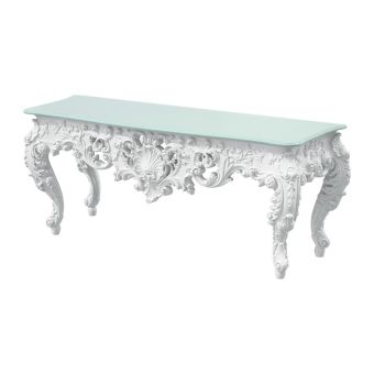 Bisazza / Konsolentische / Bagno - die Wanders-Kollektion / New Antiques Tisch 180 Weiß