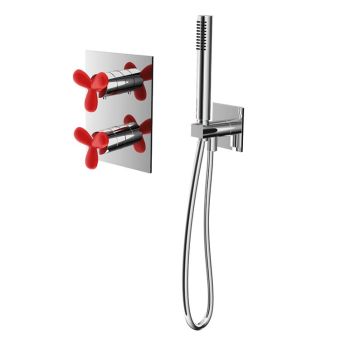 Bisazza / Duschsysteme / Bagno - die Wanders-Kollektion / Petal 26 Red