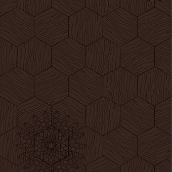 Bisazza / Wood - Decorations / Pirouette Moka