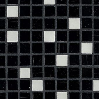 Bisazza / Mosaico - Blends / Princess Black (Gold blends)