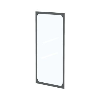 Bisazza / Wandspiegel / Bagno – die Hayon-Kollektion / Tuberose 120 Schwarz