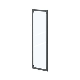 Bisazza / Wandspiegel / Bagno – die Hayon-Kollektion / Tuberose 80 Schwarz