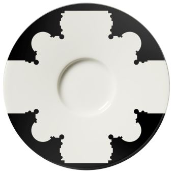 Le Porcellane / Plates & Bowls Tabletop / Baroqeat Black 5872