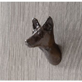 Objet Insolite / Cabinet pulls / Boutons de tirage Chien