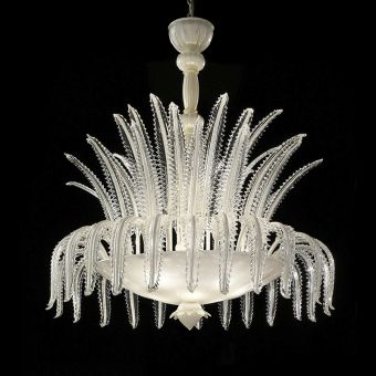 Glass & Glass Murano / Kronleuchter / Traditional Venetian chandeliers C-2959