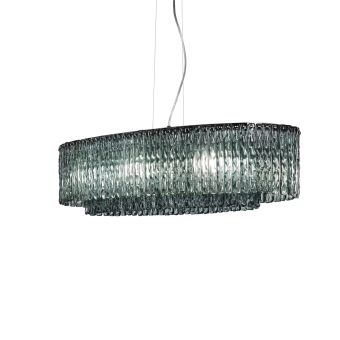 Euroluce Lampadari / Chandeliers / Cascade Ellipse Flat