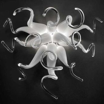 Glass & Glass Murano / Wandleuchten / Ghirigori ART. E.H.F. 16/A