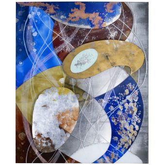 Arte Veneziana / Wanddekoration / Cosmos Contemporary Artwork WDC-TLW-951-12