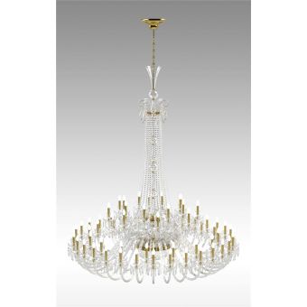 Italian Luxury Lighting / Chandeliers / Elegance Large Crystal 64 Lights D1201 064