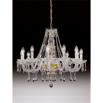 Italian Luxury Lighting / Chandeliers / Elegance Crystal 12 Lights D1307 012