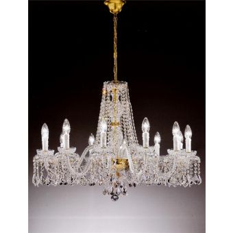 Italian Luxury Lighting / Chandeliers / Elegance Crystal 12 Lights D1317 012