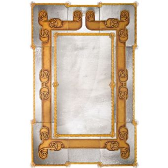Arte Veneziana / Wandspiegel / Dogaressa Venetian Style MVX-LDC-001-040EG