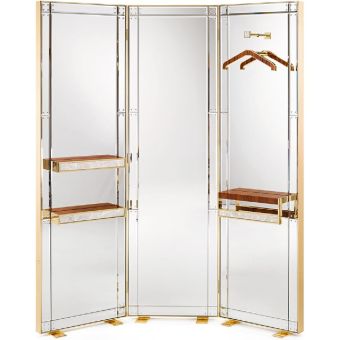 Arte Veneziana / Raumteiler / Etesi Art Déco Screen FSC-GLF-205-F100